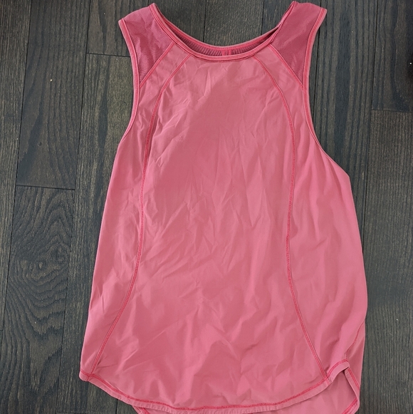 lululemon athletica Tops - Pink Lululemon Mesh Tank Top